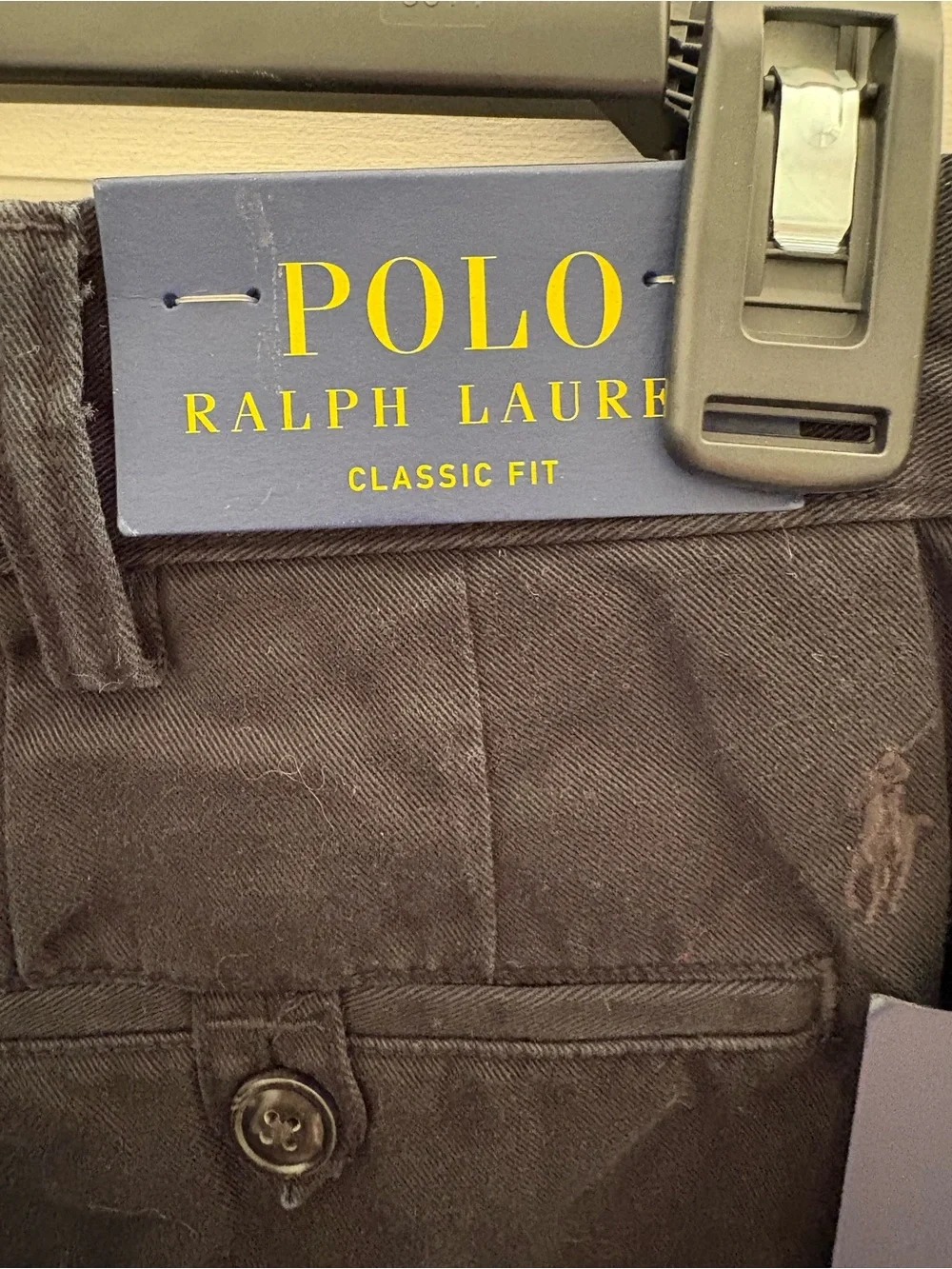 Polo by Ralph Lauren Black Men's Chino Pants
